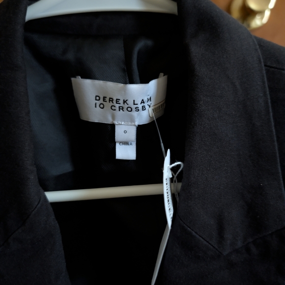 Derek Lam Black Blazer with Gold Buttons - Picture 4 of 4